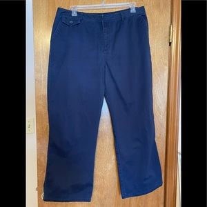 Navy Pants 18W